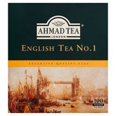 AHMAD TEE ENGLISCHER TEE NR. 1 SCHWARZER TEE 200 G (100 BEUTEL MIT AUFHÄNGER)